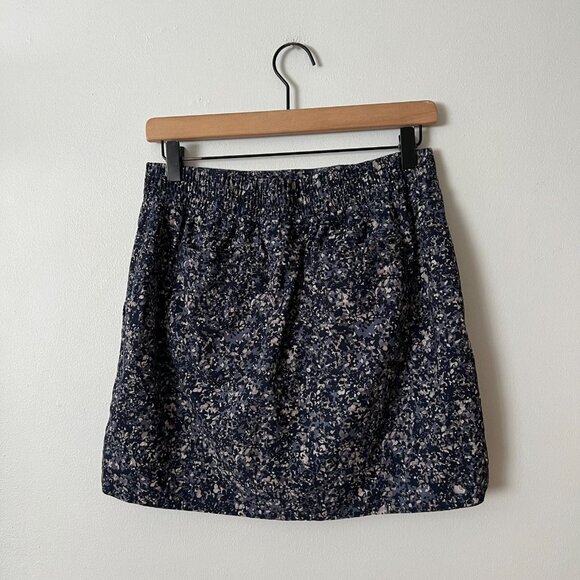 Athleta Midtown Blue Gray Speckle Athletic Skort Women's Size 4 - Picture 5 of 9